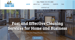 Desktop Screenshot of dreamteamhousecleaning.com